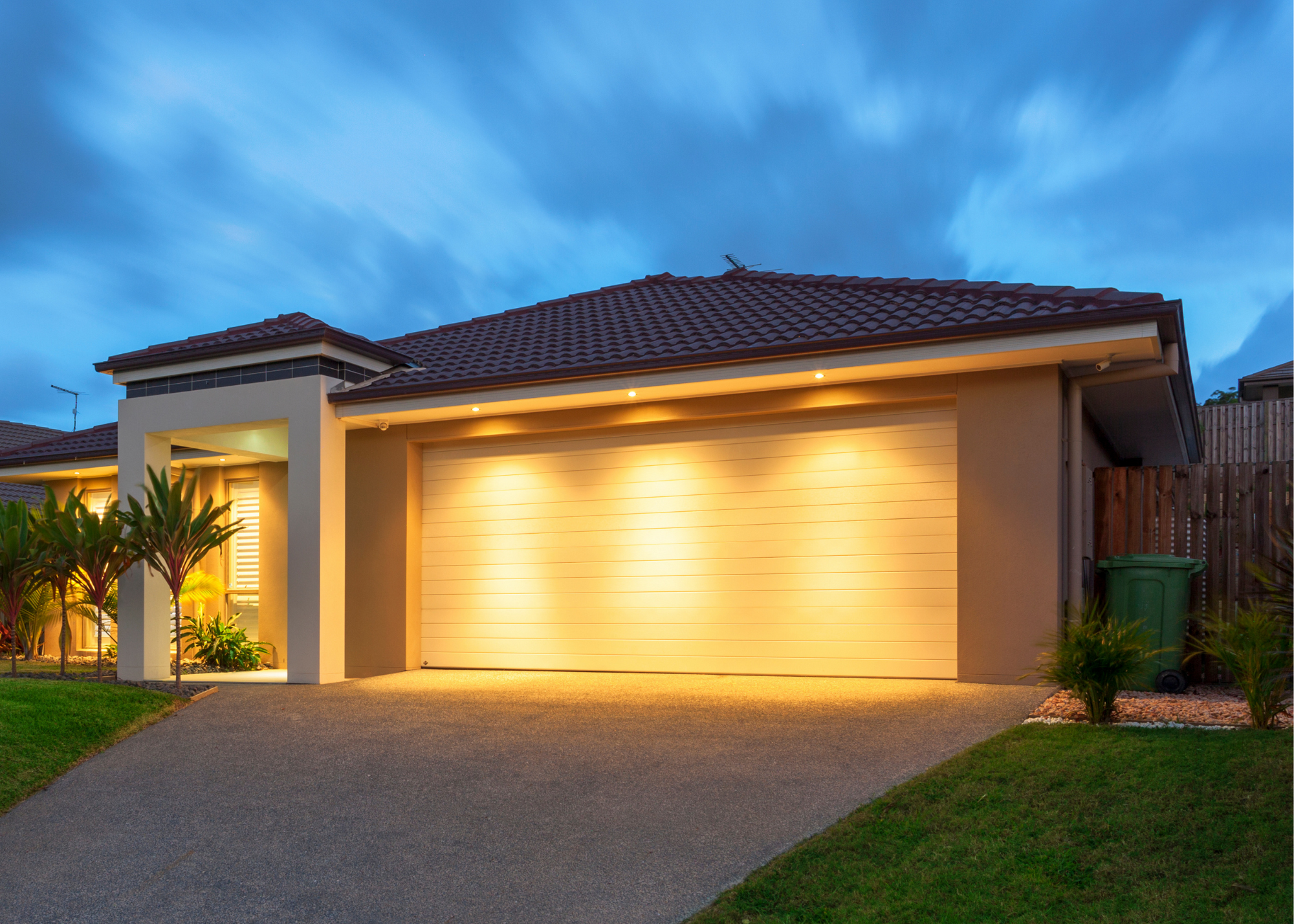 Garage Door Lighting